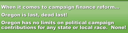 When it comes to campaign finance reform...